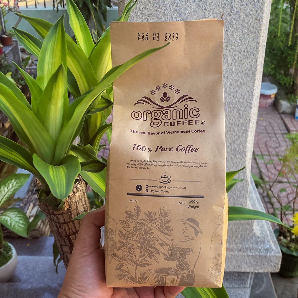 Cà Phê Pha Phin Robusta Gói 500gram – VN1 - Organic Cofee