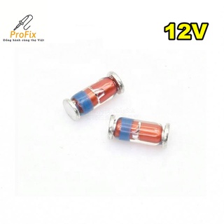 Diode Zener SMD 1W 12V ZM4742A LL41 (10c)