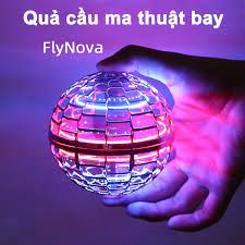 Loại xịn có led Bóng biến hình đĩa bay UFO cho bé tặng kèm điều khiển