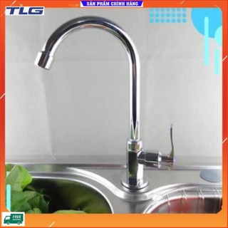 🚿 Vòi nước bằng inox 304 thiết kế hiện đại dành cho bồn rửa chén 206806 🚿