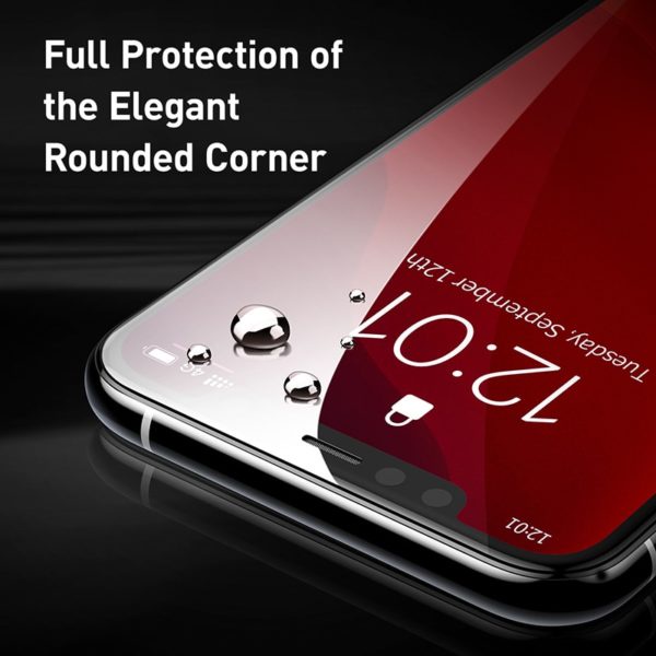 Bộ 2 Kính Cường Lực BASEUS Curved 0.3mm Full Màn Hình Dành Cho iPhone 12 Pro Max 11 Pro Max Xs Max Xr X Xs Njoyshop