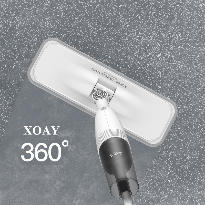 cây lau nhà tự vắt thông minh PHUN SƯƠNG xoay 360 độ, bộ chổi lau nhà