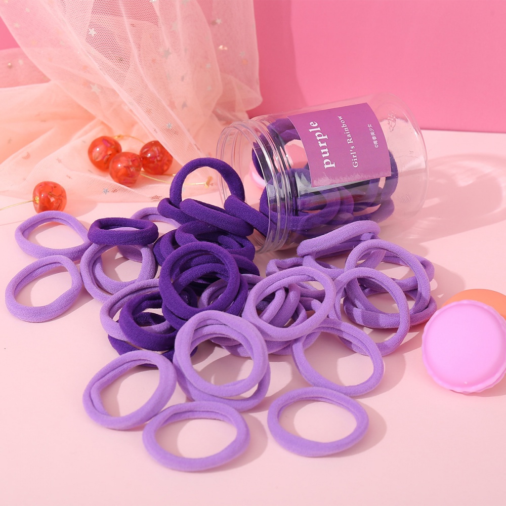 Dây Cột Tóc Co Giãn 50 Màu Sắc Đơn Giản Sáng Tạo Dành Cho Nữ