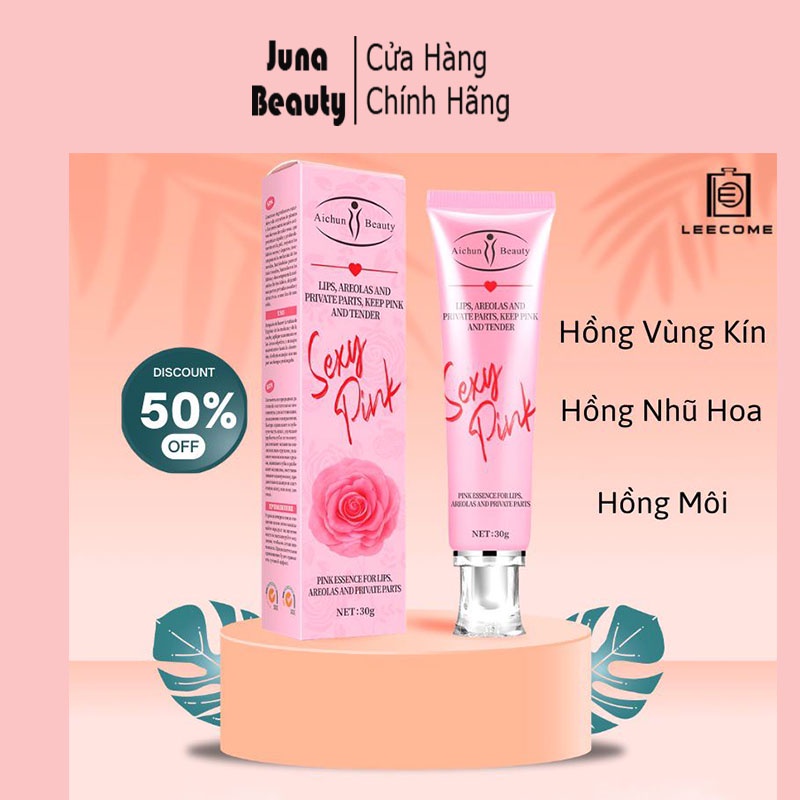 Kem Chống Thâm Môi - Làm Hồng Môi, Nhũ Hoa, Vùng Kín Sexy Pink 30g