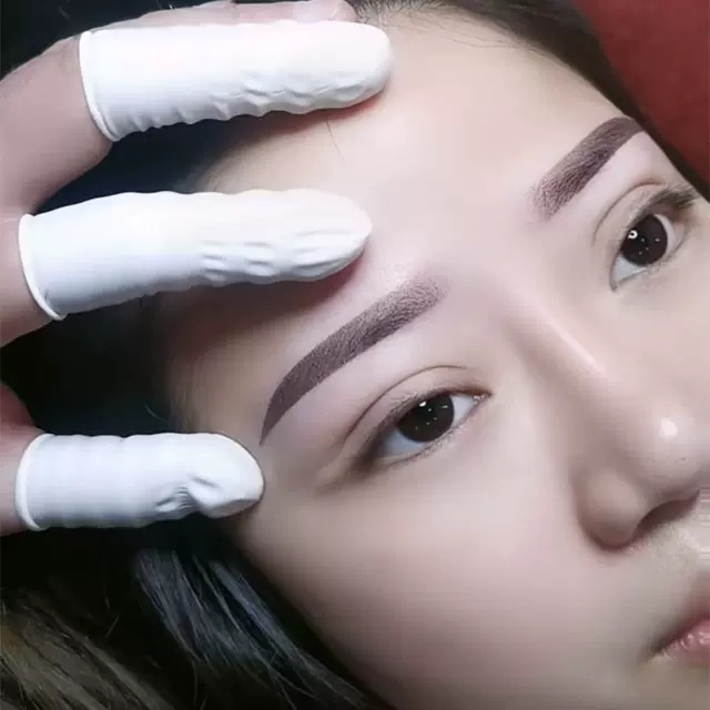 Bao ngón tay cao su có đai,găng ngón tay chuyên dùng trong công nghiệp,làm nail,phun xăm thẩm mỹ
