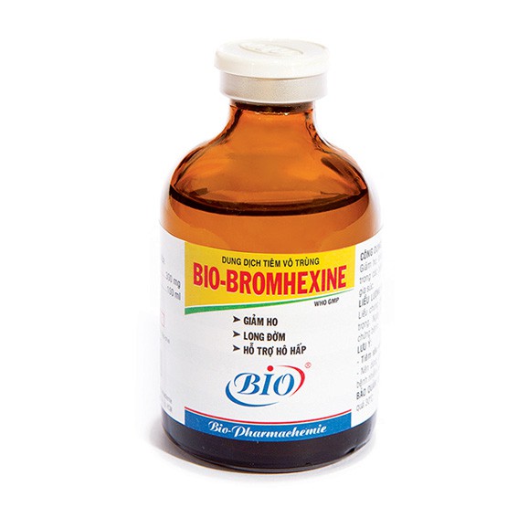 Thuốc Thú Y Bio Giảm Ho Long Đờm | BROMHEXINE 100ML