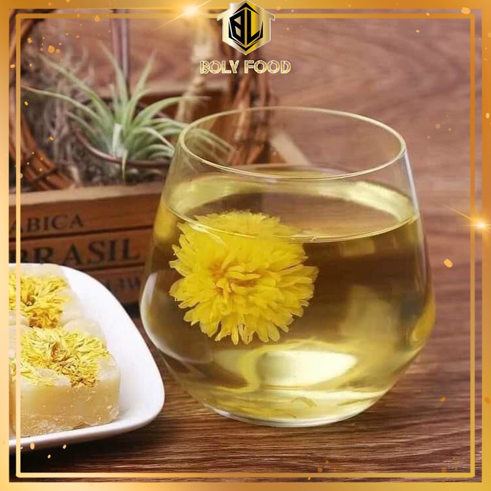 Trà hoa cúc đường phèn mật ong tốt cho sức khỏe -BolyFood