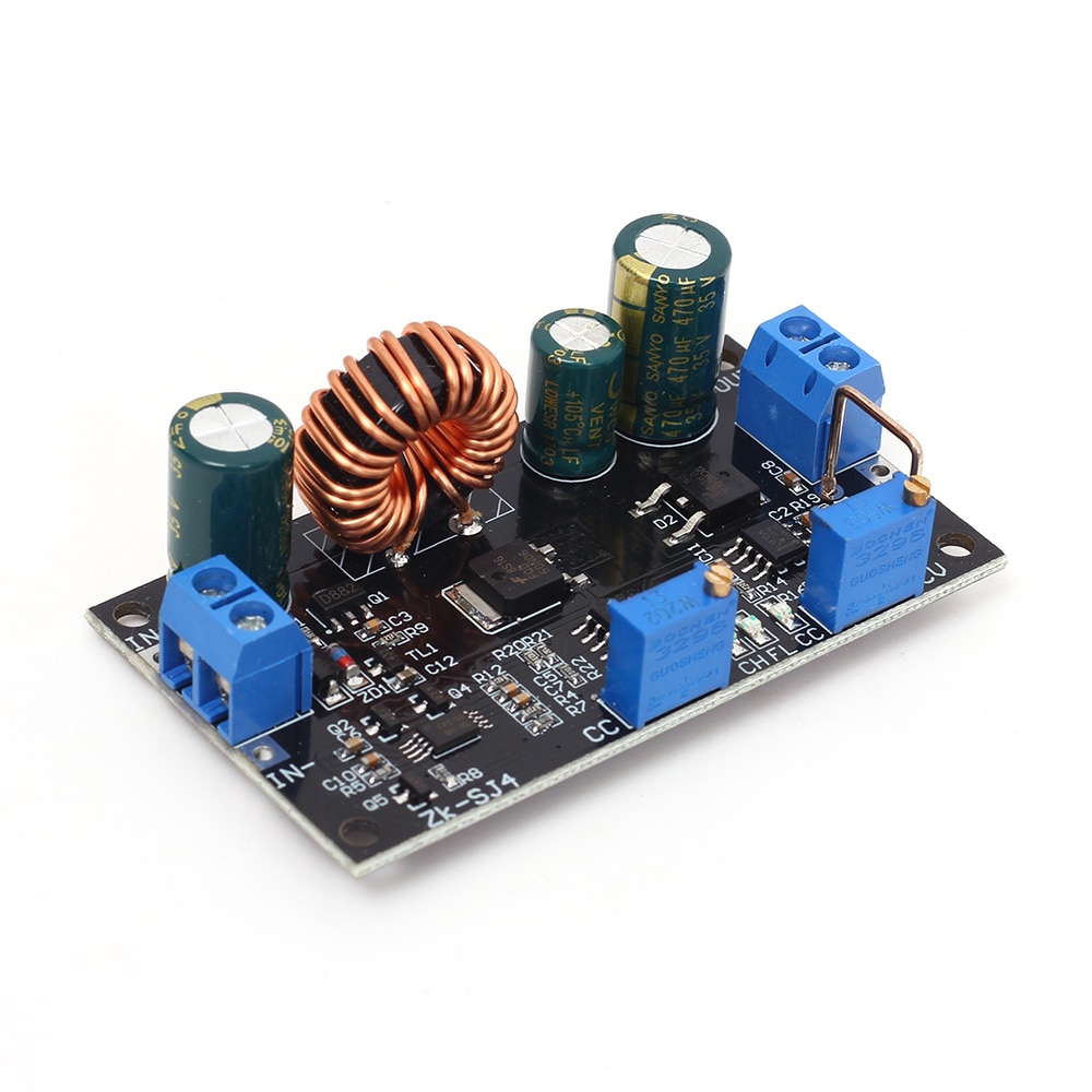 DC DC Voltage Boost Buck Converter Power Module 4.8-30V Solar Charger Charging Controller Adjustable Step-Up and Down Automatic