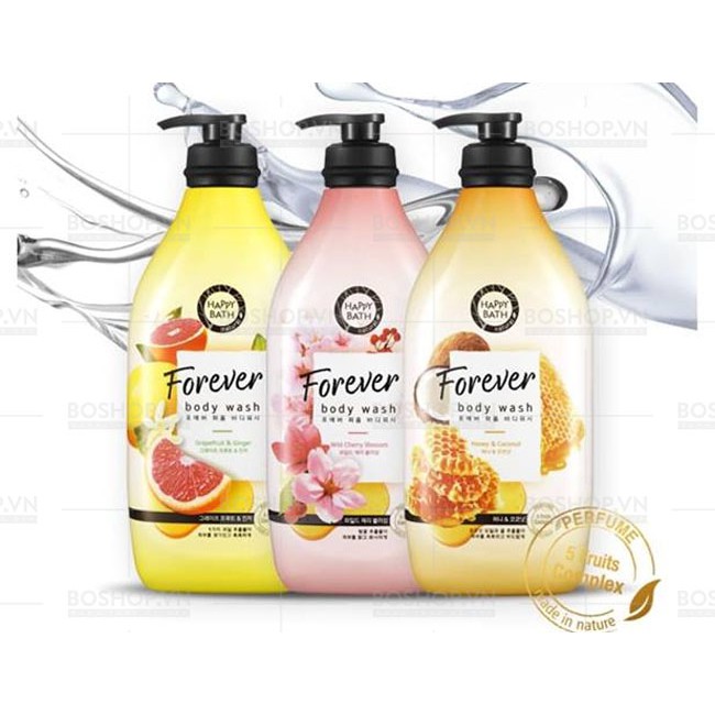 Sữa Tắm Happy Bath Forever Grapefruit Ginger 900g