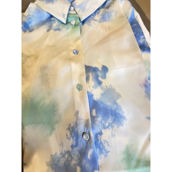 📎SƠMI LỤA HOẠ TIẾT LOANG #ZARA AUTHENTIC TUỒN STORE🖇