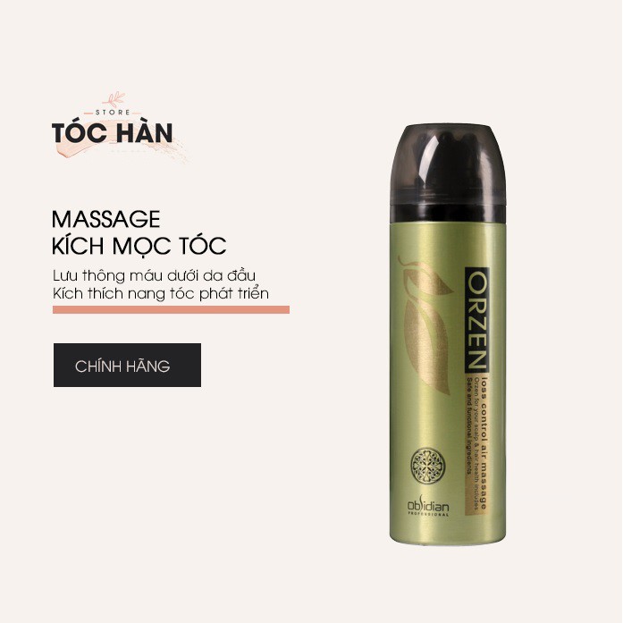 Massage kích thích mọc tóc Orzen Loss Control Air Massage 180ml Hàn Quốc