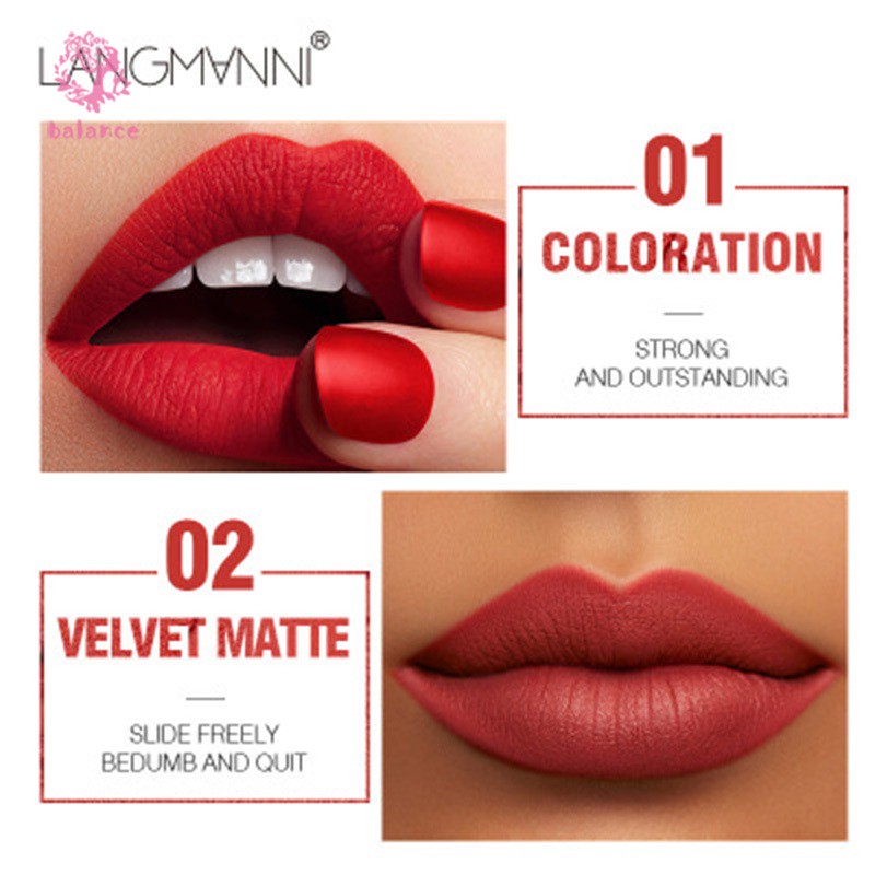 (hàng Mới Về) Son Lì Chống Nước Lâu Phai Mượt Như Nhung Dành Cho Nữ | BigBuy360 - bigbuy360.vn