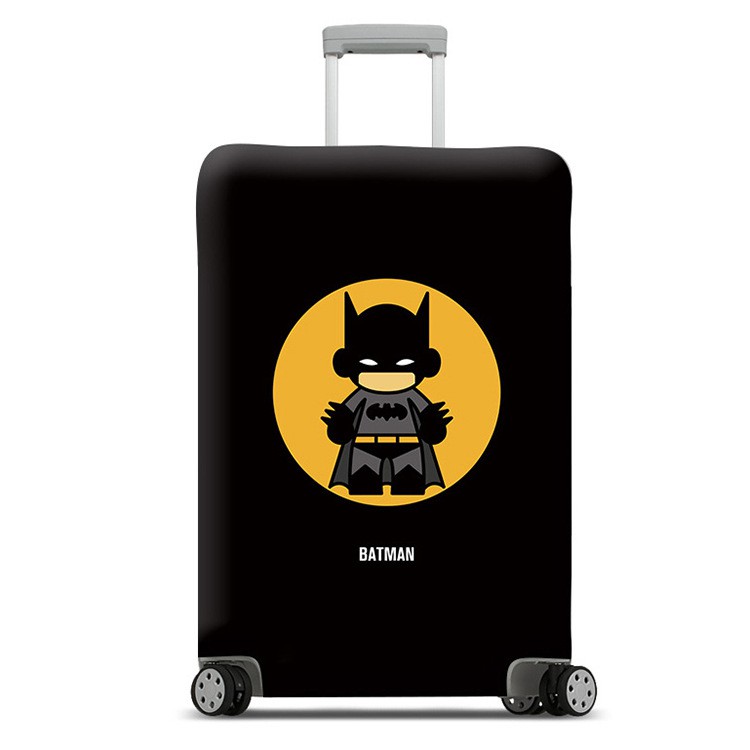 Túi bọc vali co giãn cao cấp hình IronMan - Captain - Batman [ Hàng có sẵn ]