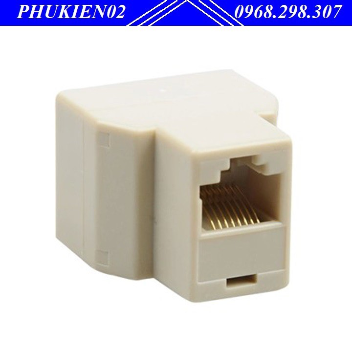 Đầu nối mạng RJ45 từ 1 ra 2 - Cầu nối mạng 1-2