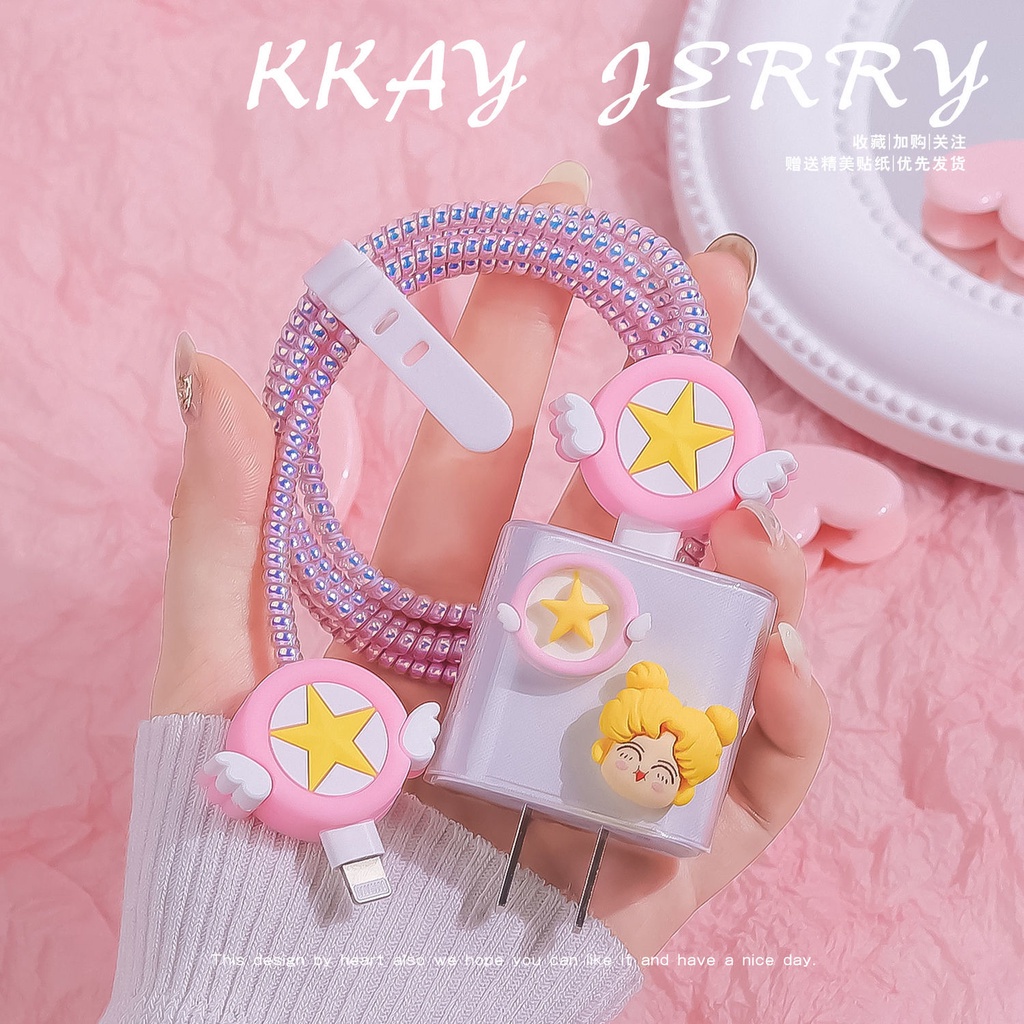 Vỏ Bọc Bảo Vệ Đầu Sạc Điện Thoại compatible for iphone 12 13 pro max 11 pro 18w 20w H