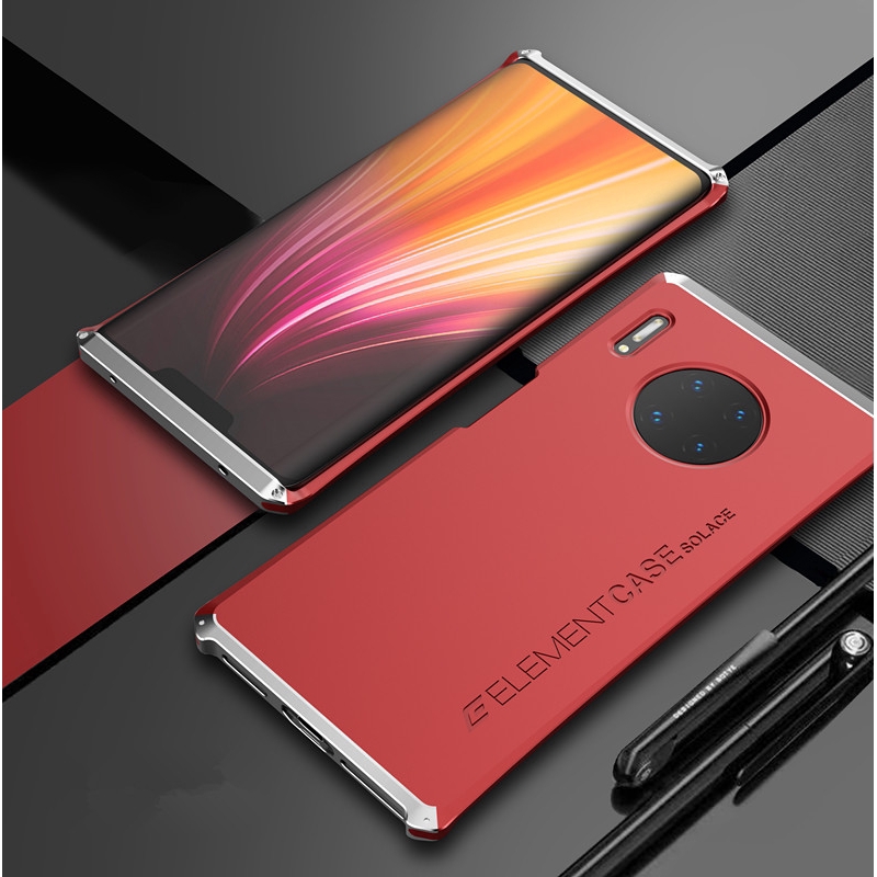 Huawei Mate 30 Pro Case 360 Full Protection Cases Honor 9X Pro Metal bumper +PC Hard Matte Back Cover 2 in 1