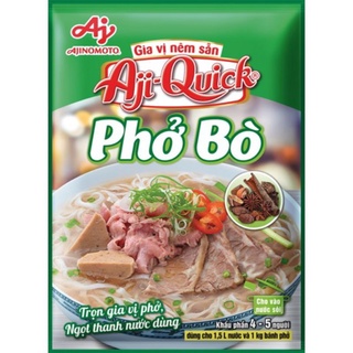 GIA VỊ NÊM SẴN AJI-QUICK PHỞ BÒ/BÚN BÒ HUẾ/ LẨU THÁI 55G