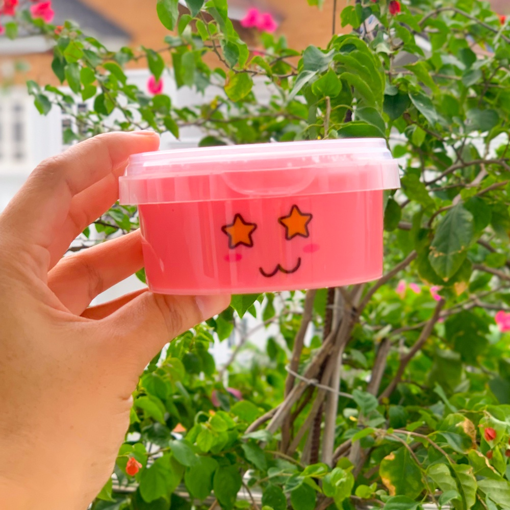 Basic Slime Hộp 200ml Hàng Cao Cấp Có Đủ 7 Màu - Đồ Chơi Chất Nhờn Ma Quái Gíup Thư Giãn