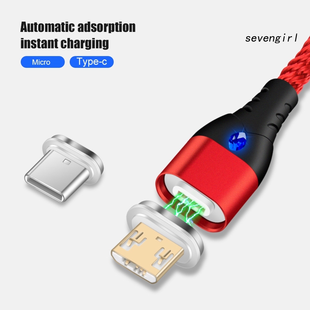 Cáp Sạc Nam Châm Loại C Chống Mòn Cho Điện Thoại