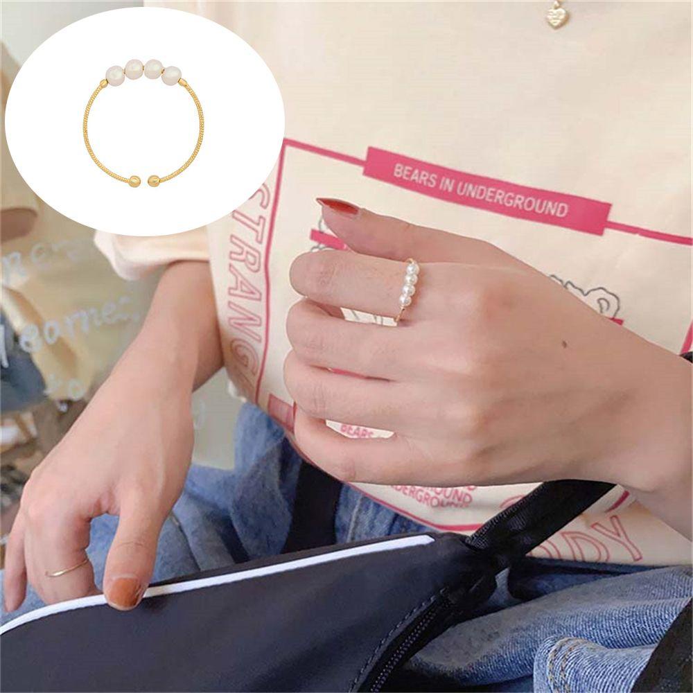 Nhẫn Gấp Chồng Lên Nhau Handmade Có Thể Điều Chỉnh