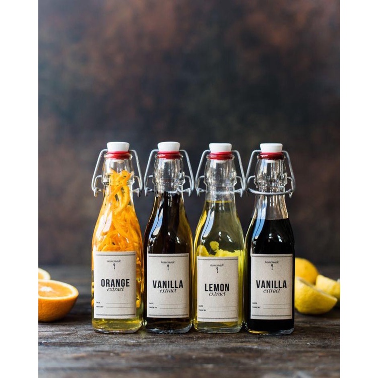 Chai thuỷ tinh nắp gài, đựng mật ong | kombucha | Sữa hạt