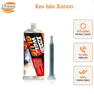 Keo hàn gắn sắt, thép thương hiệu keo x2000 số một Nhật Bản