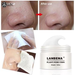 [Hàng mới về] Mặt nạ lột mụn đầu đen LANBENA kèm 60 tờ khăn giấy lụa tiện dụng 