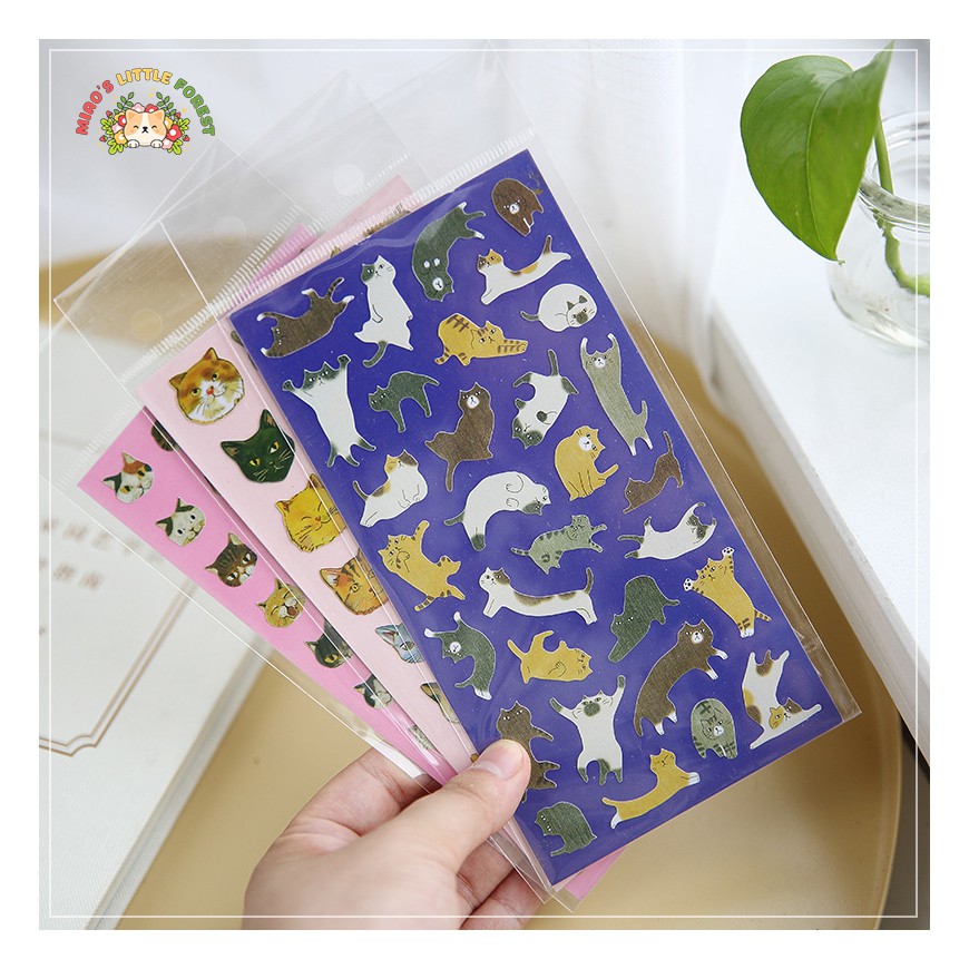 STICKER NHẬT BẢN CHỦ ĐỀ MÈO CON | MST219