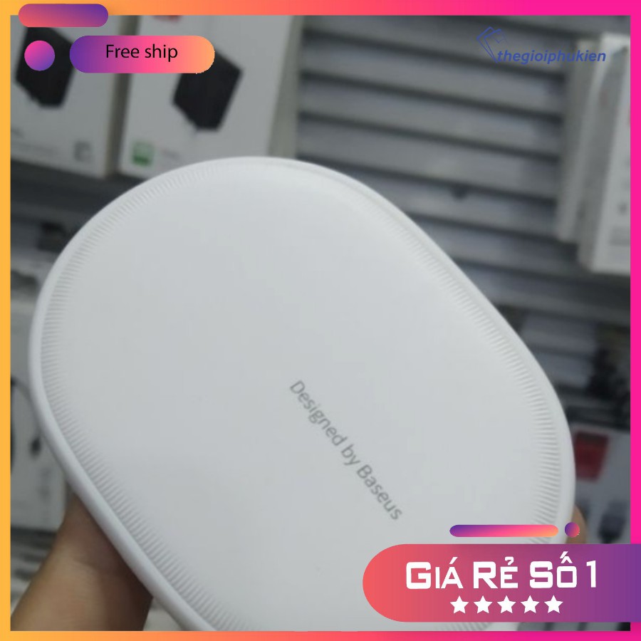Đế Sạc Nhanh Không Dây 15W Có Nam Châm Cho Iphone 12/12Pro/Max Chính Hãng Baseus