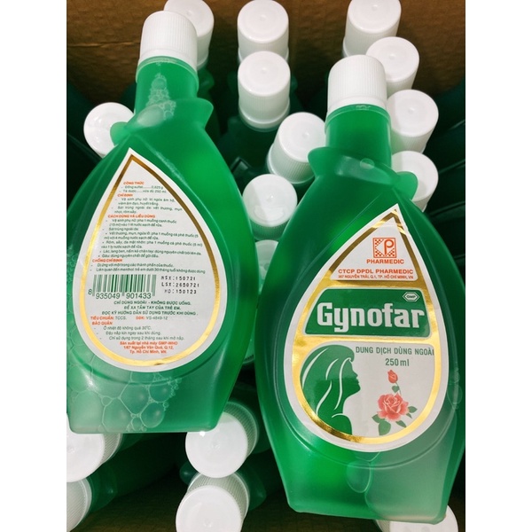 Dung dịch vệ sinh GYNOFAR pharmadic (hàng mới,date xa)