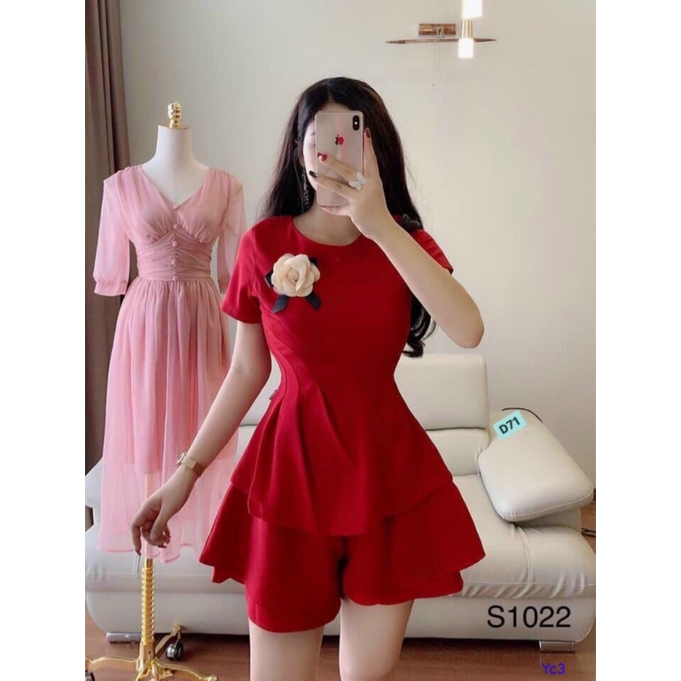 [ HÀNG BÁN CHẠY ] SET ĐẦM FORD/ FORM ÔM BODY/ TAY NGẮN/ TÀ 2 TẦNG/ HOA ĐÍNH NGỰC, MẶC SANG TRONG, XIN XẮN, CHẤT VẢI CAO