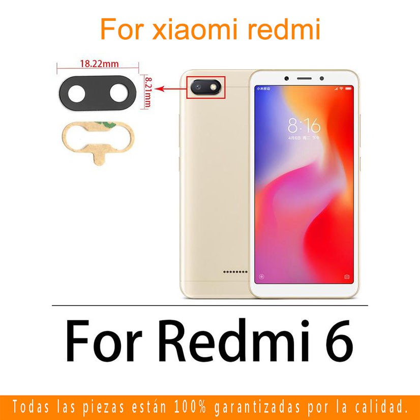 Miếng Dán Bảo Vệ Ống Kính Máy Ảnh Sau Cho Xiaomi Mi Redmi 6 6A 7 7A 8 8A