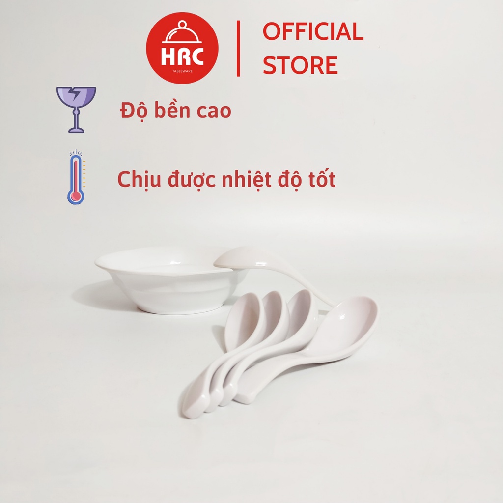 Thìa, muỗng nhựa cao cấp giá rẻ Fataco melamine (Nhiều Màu)