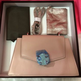 Túi hồng nơ sale 250k