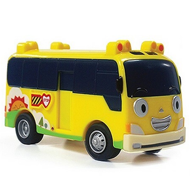 ★Little Bus Tayo★ Kinder  Đồ chơi xe buýt loạt xe buýt chở bạn bè của Tayo dành cho trẻ sơ sinh