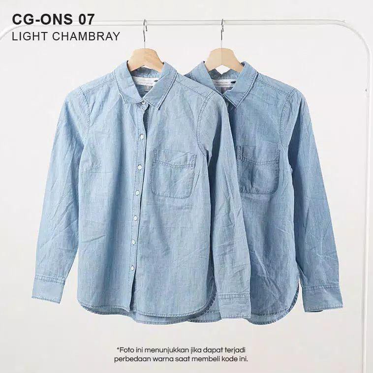 Áo Sơ Mi Denim Size Xs - 4xl / Size Nhỏ Phong Cách Hải Quân