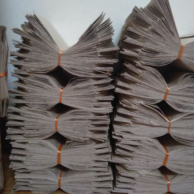 Combo 1000 túi giấy xi măng loại   tận xưởng tặng 10 túi