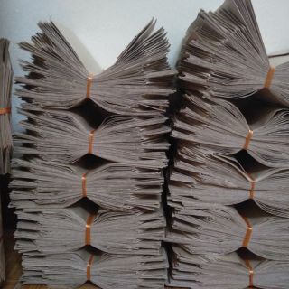 Combo 1000 túi giấy xi măng loại  ( 17*21) tận xưởng tặng 10 túi