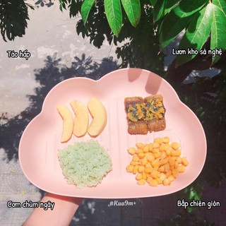 Khay ăn dặm hình đám mây cho bé