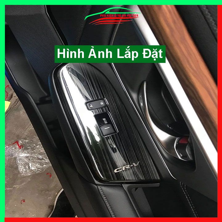 Ốp nội thất cho xe ô tô Honda CR-V 2018-2019 vân Titan bảo vệ chống trầy xước và làm đẹp xe