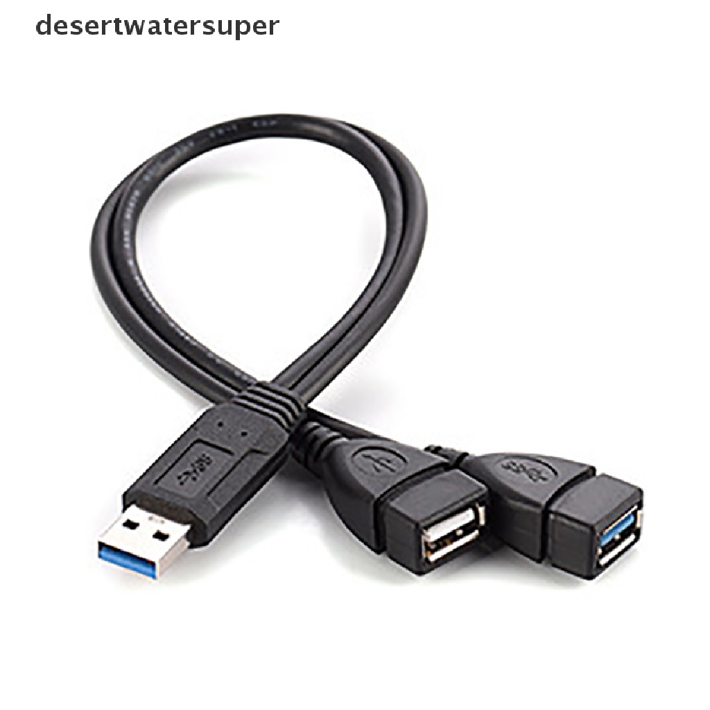 Cáp chia USB 3.0 đầu dương sang hai cổng USB âm