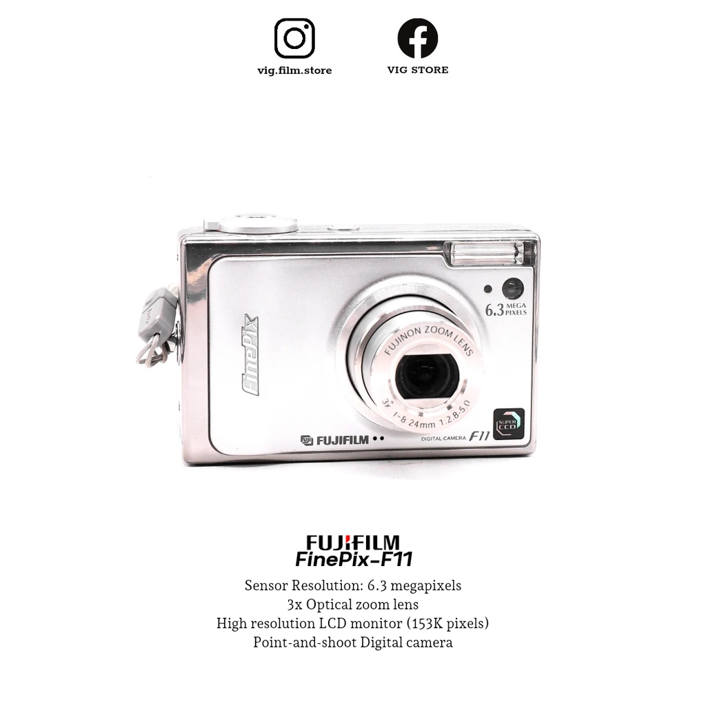 Máy ảnh kỹ thuật số FUJIFILM FINEPIX F11 ZOOM