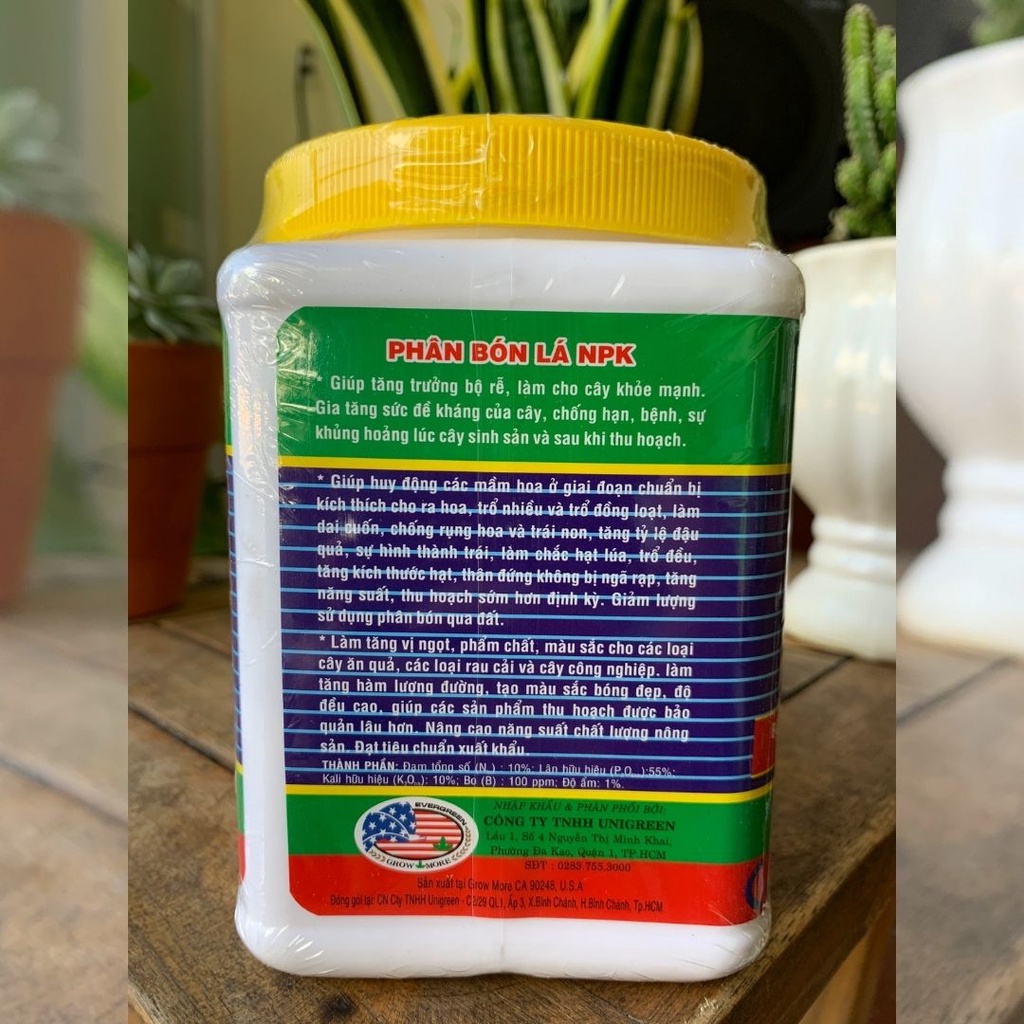 PHÂN BÓN LÁ GROWMORE BLOOM PLUS 10-60-10