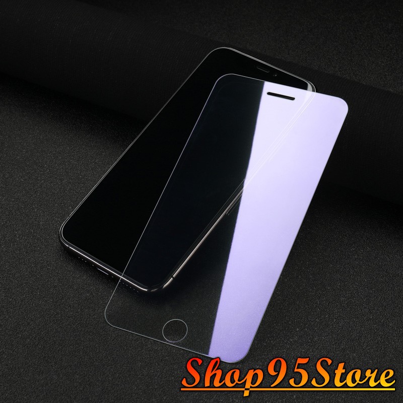 Cường Lực ánh Tím Chống Mỏi Mắt, Chống Tia UV iphone 5 /5s /5se Iphone 6/6s Iphone 6plus/6splus Iphone 7plus 8 plus ...