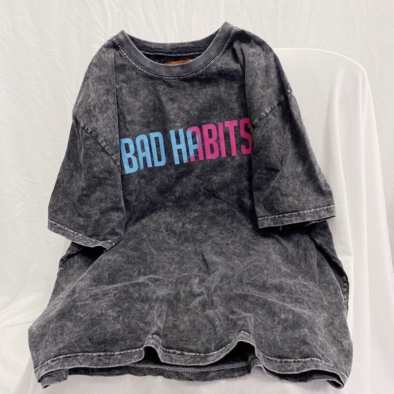 [MHSneakers] Áo thun loang xám unisex, áo thun form rộng tay lỡ (ảnh thật 100%) | BigBuy360 - bigbuy360.vn