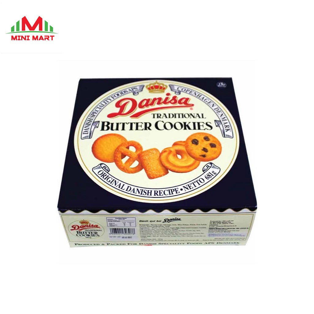 BÁNH QUY BƠ DANISA 681g