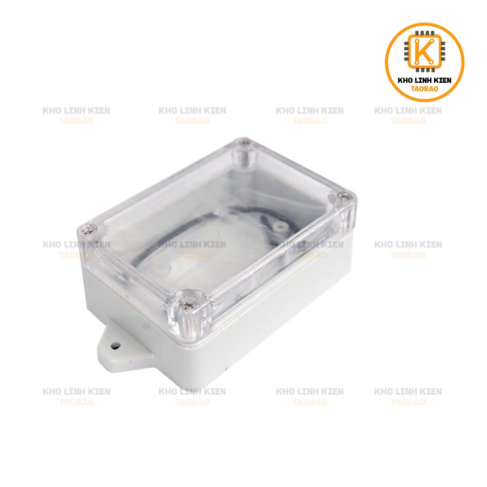 Hộp Nhựa 83x58x33MM Mặt Trong Có Tai
