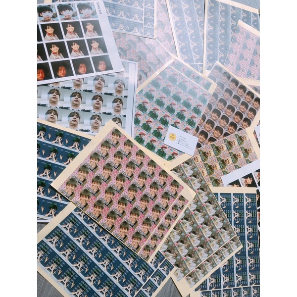 In sticker niêm phong idol theo yêu cầu 15k - tranbd - đọc kỹ mô tả