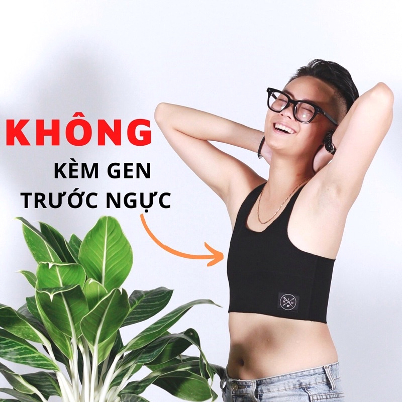 Nịt Ngực - Lửng Không Gen ( Nịt Vừa Phải, Dễ Chịu )