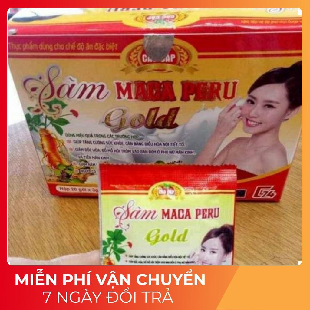 Combo 5 hộp sâm maca peru gold